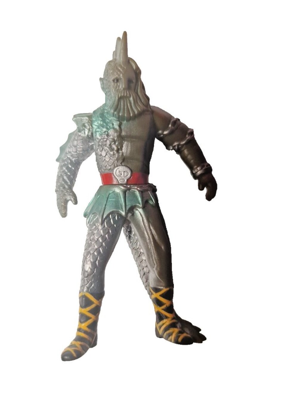 Vintage Bandai Kamen Rider X Neptune Kaijin Sofubi Soft Vinyl Figure Japan Toy